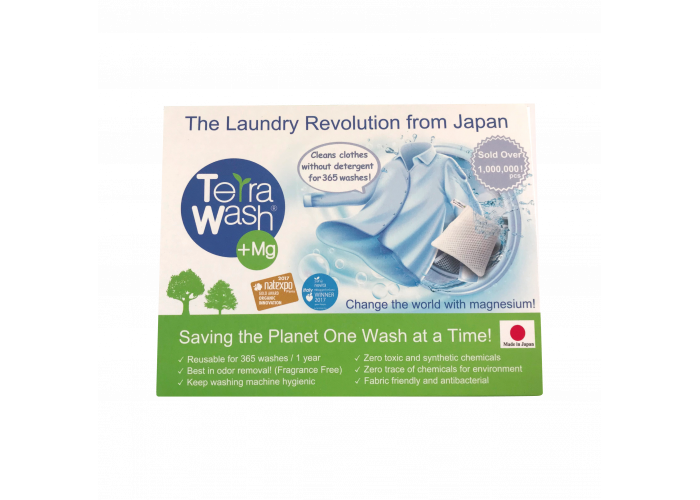 Terra Wash +Mg, Eco Laundry Sachet detergent